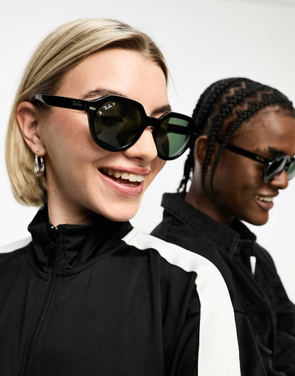 Gina Hex Round Sunglasses