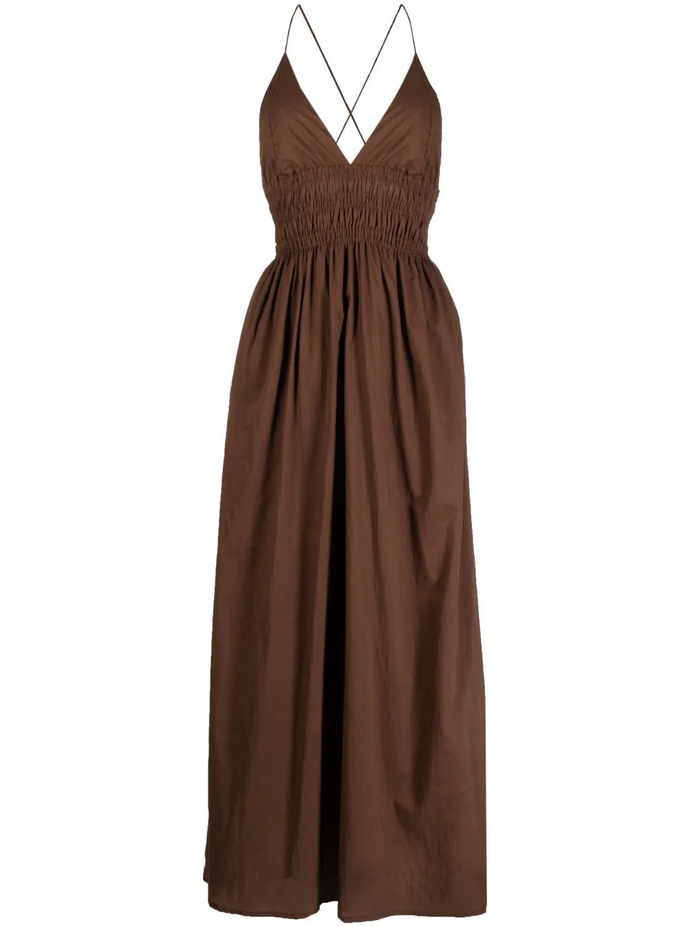 Bisetta V-Neck Sleeveless Maxi Dress