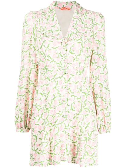 Tabitha Tulip-Print Dress