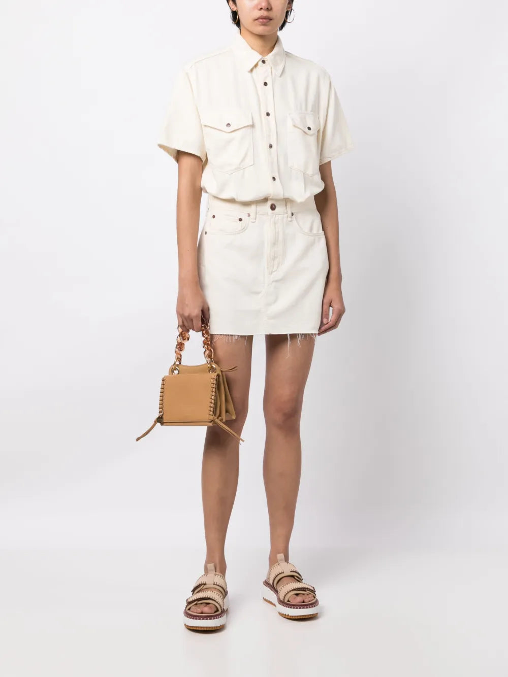 Lilah Denim Mini Dress