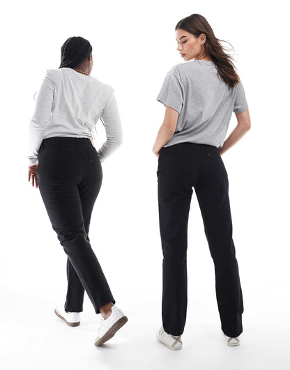 501 Straight Fit Crop Jeans