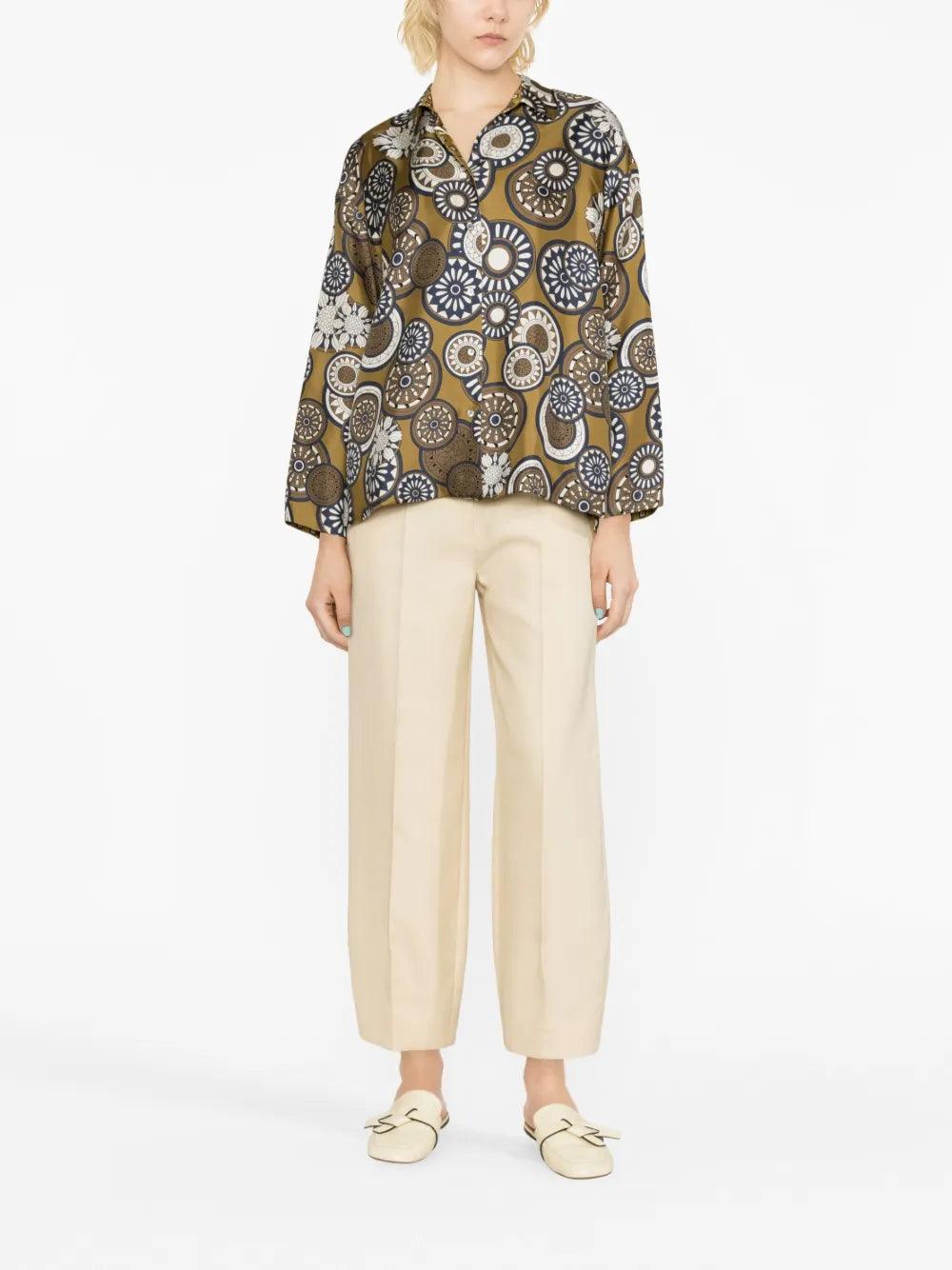 Reversible Graphic-Print Shirt