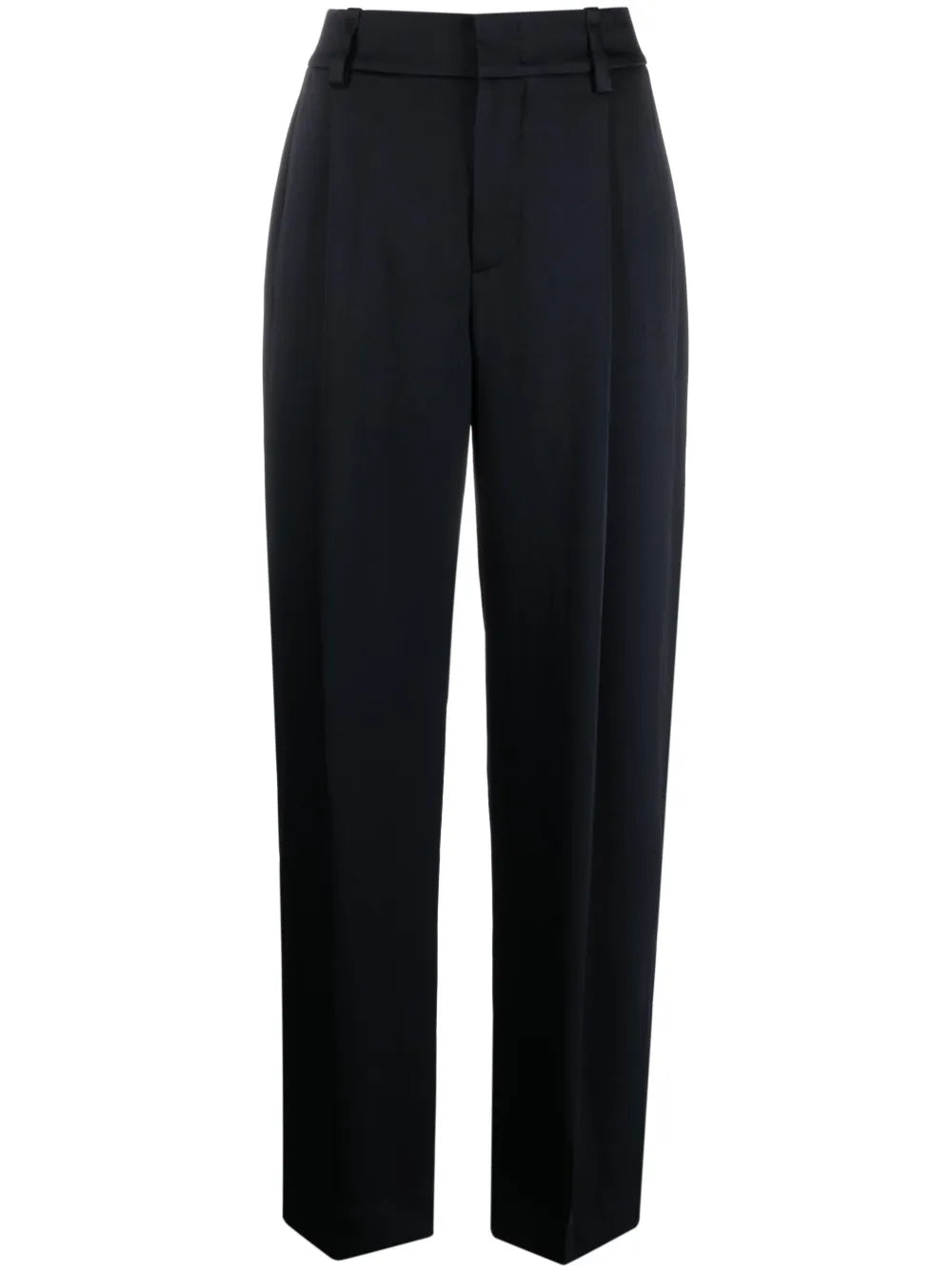 Box-Pleat High-Waisted Trousers