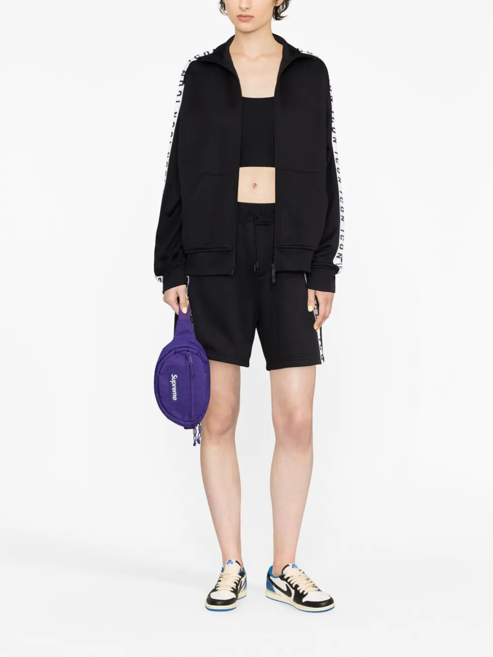 Icon Funnel-Neck Zip-Up Jacket