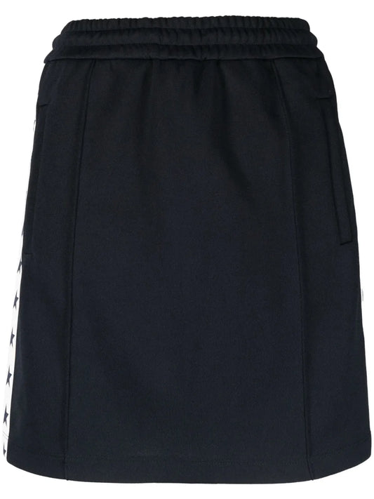 Star-Print Cotton Skirt