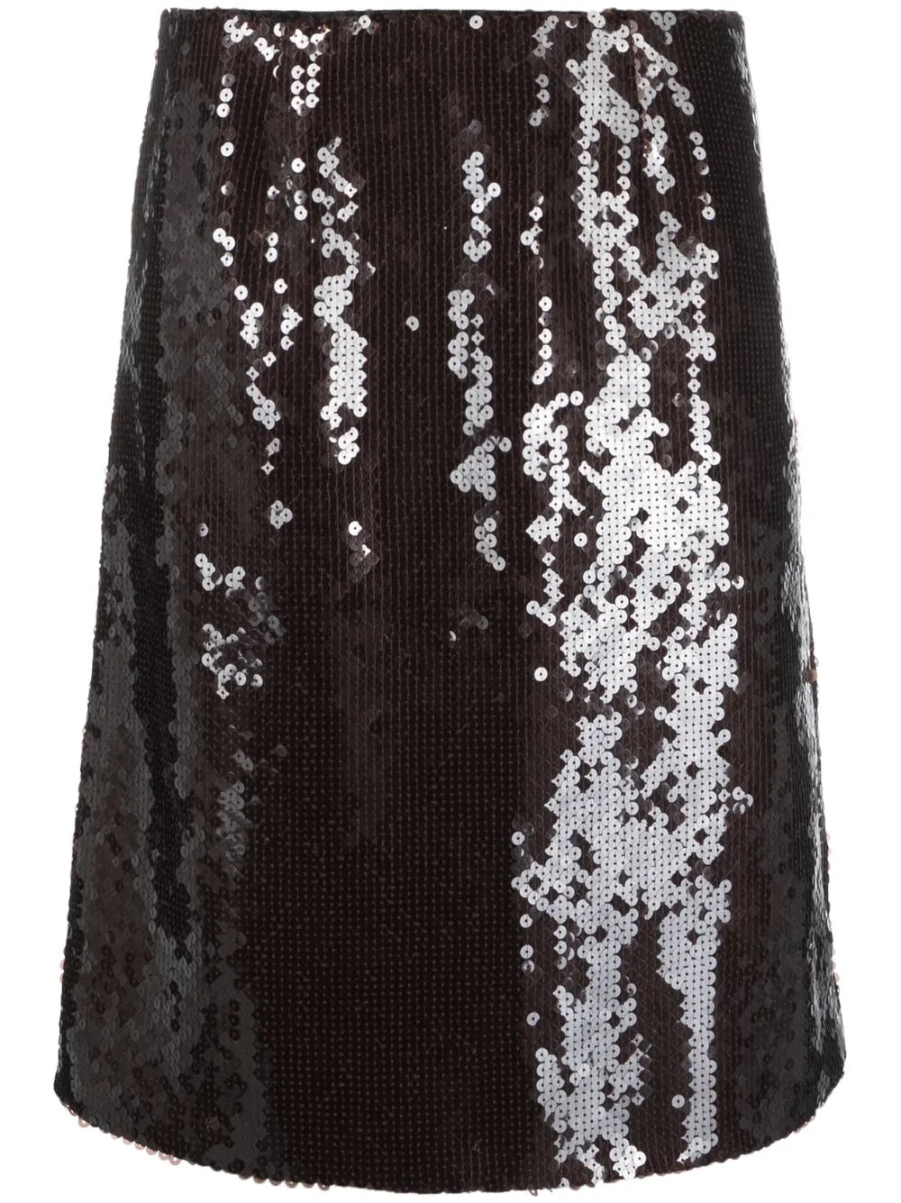 Wile Sequinned Midi Skirt
