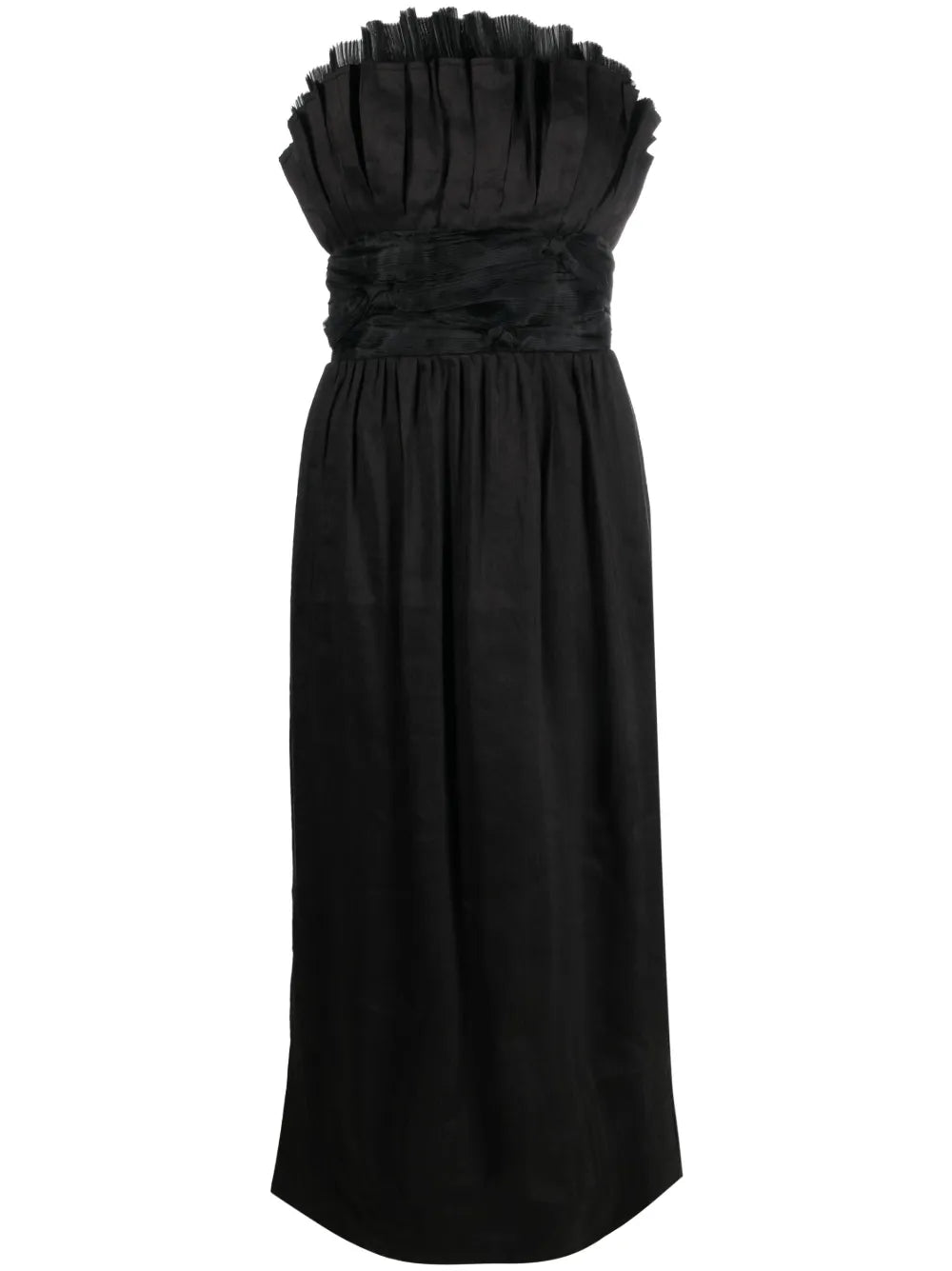 Whisper Knotted Waist Midi Dress