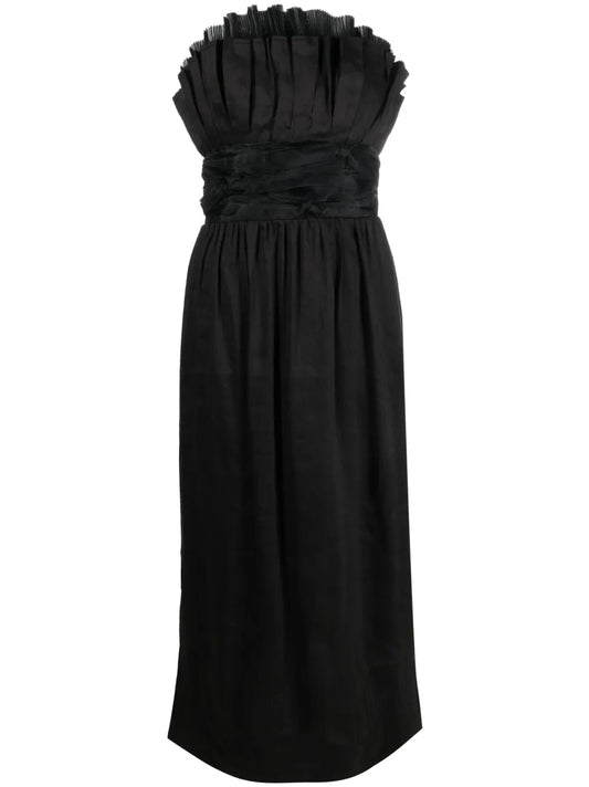 Whisper Knotted Waist Midi Dress