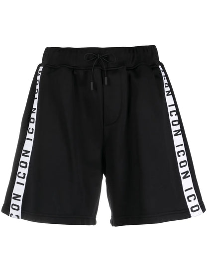 Icon-Stripe Drawstring Shorts