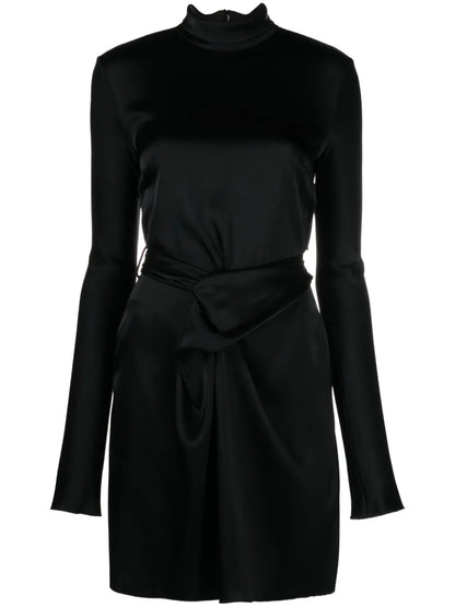 Charon Twisted Satin Dress