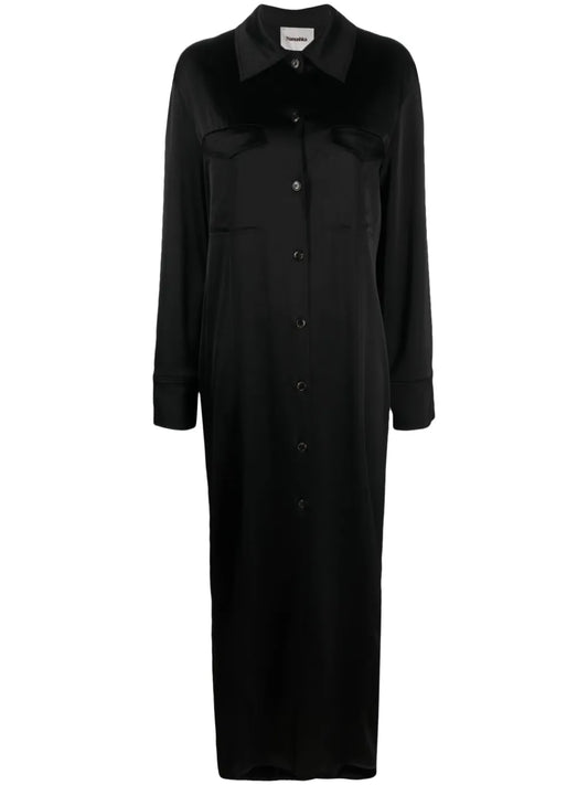 Joann Satin Shirtdress