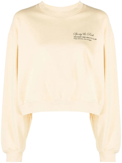 Tennis Script Sweatshirt