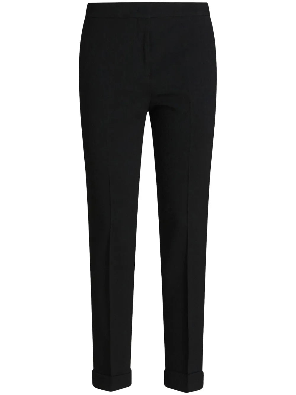 Cropped Jacquard Trousers