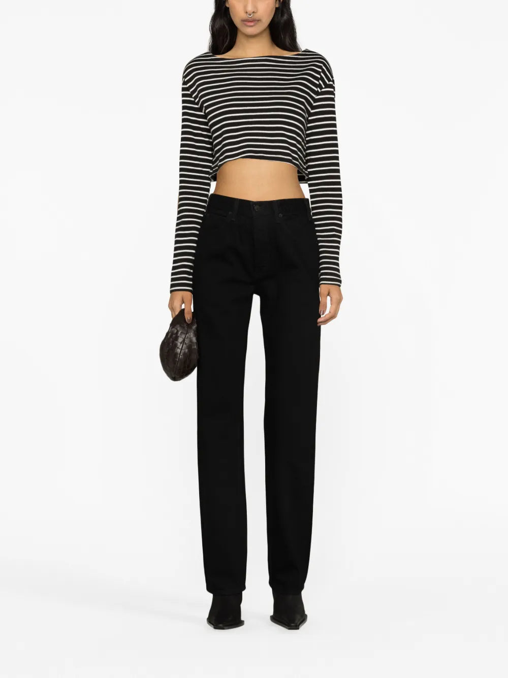 Smith Mid-Rise Straight Jeans