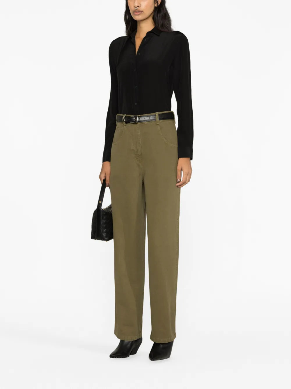 High-Waist Wide-Leg Jeans