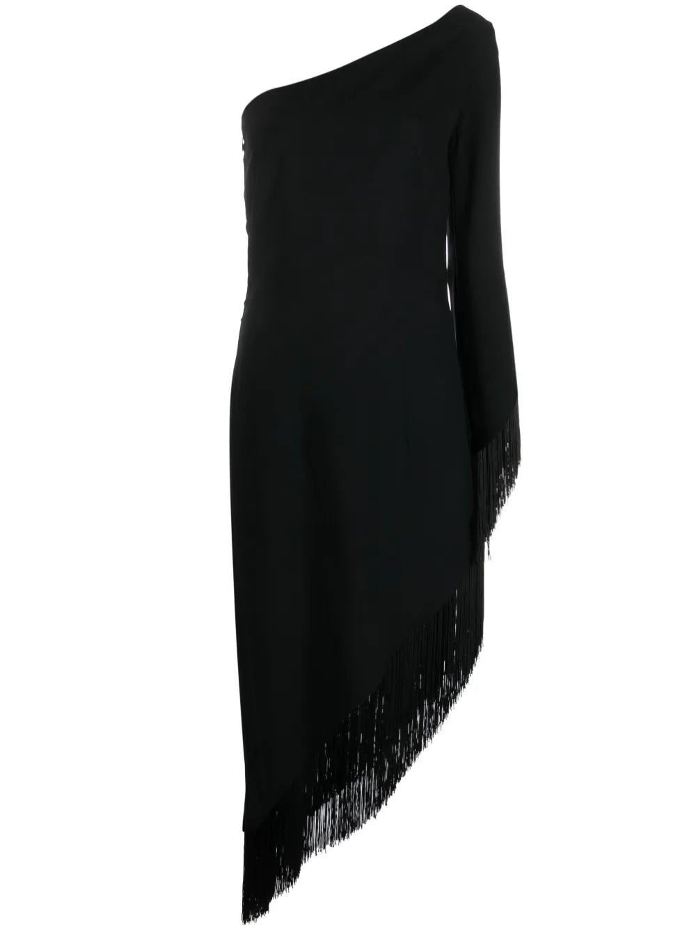 Aventador Fringe-Trim Dress