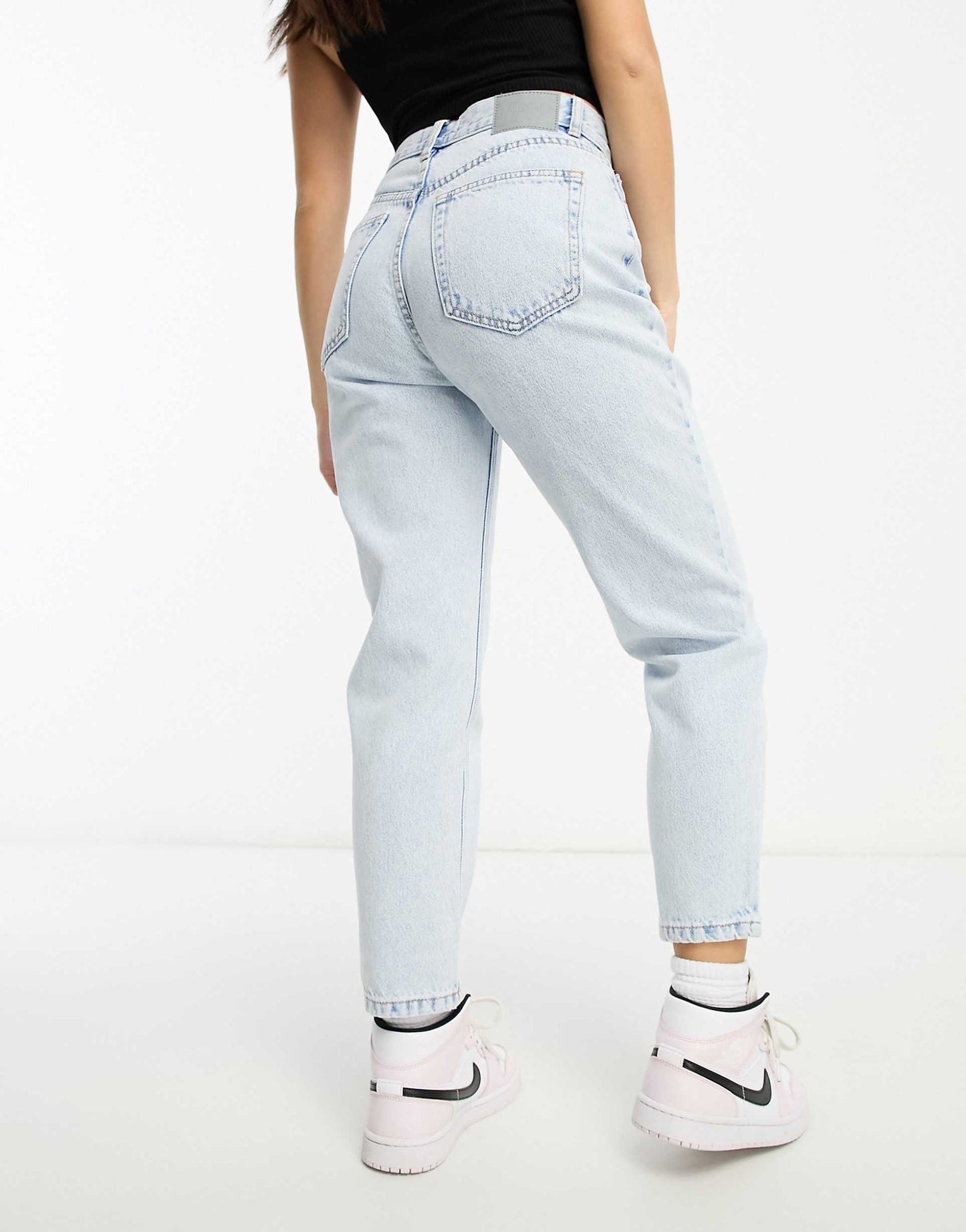 Petite High Waisted Mom Jeans