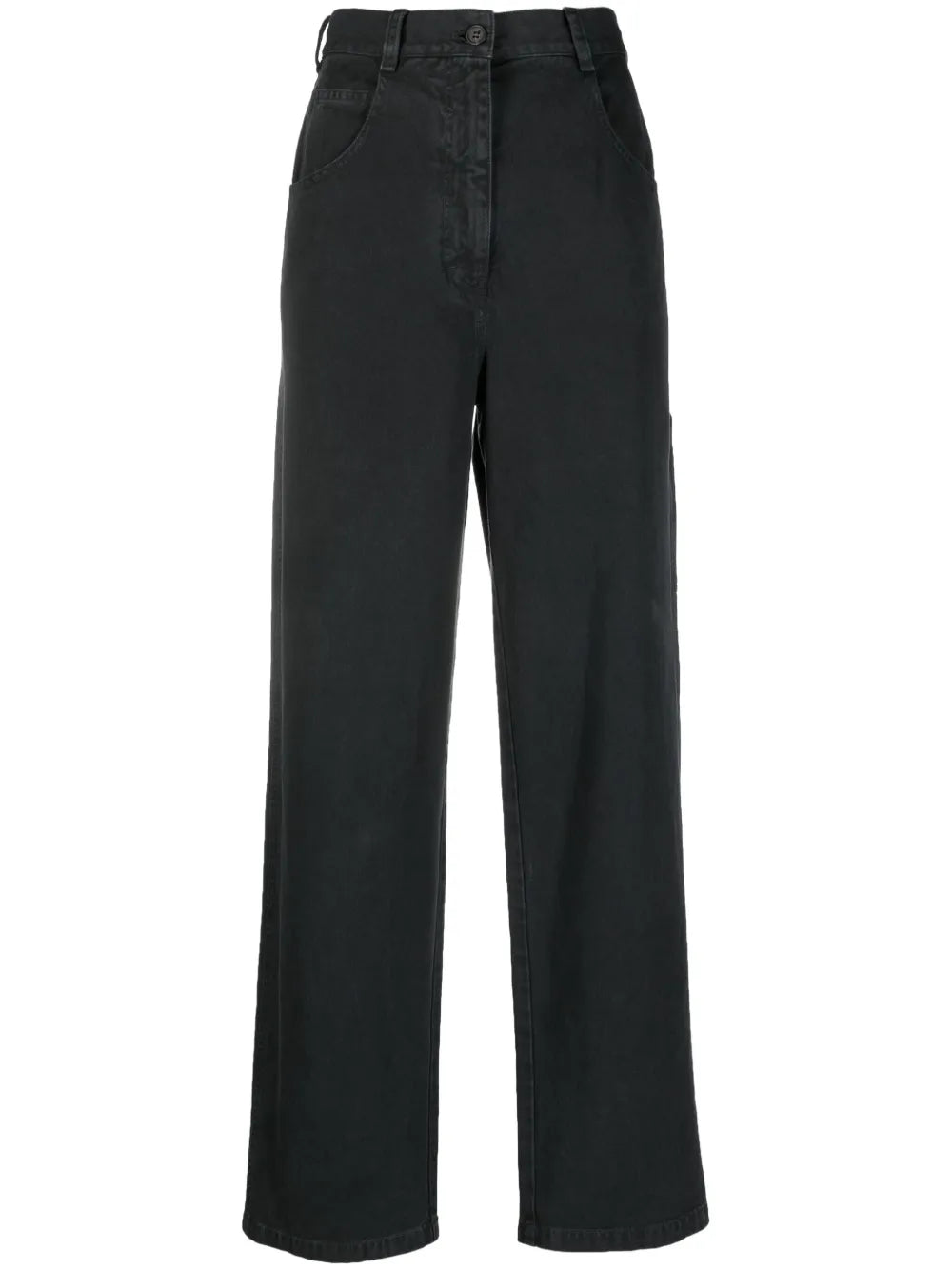 High-Waisted Wide-Leg Jeans