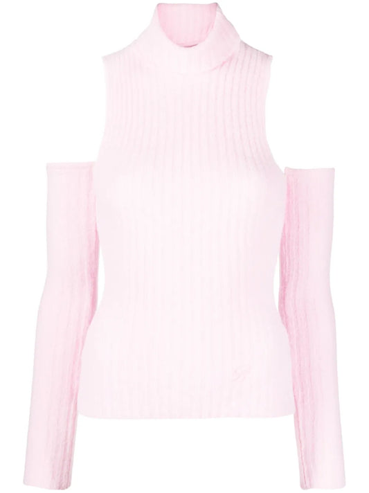 Ribbed-Knit Top