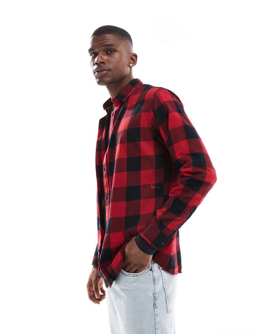 Essentials Brushed Check Shirt