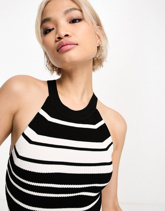 Racer Neck Top