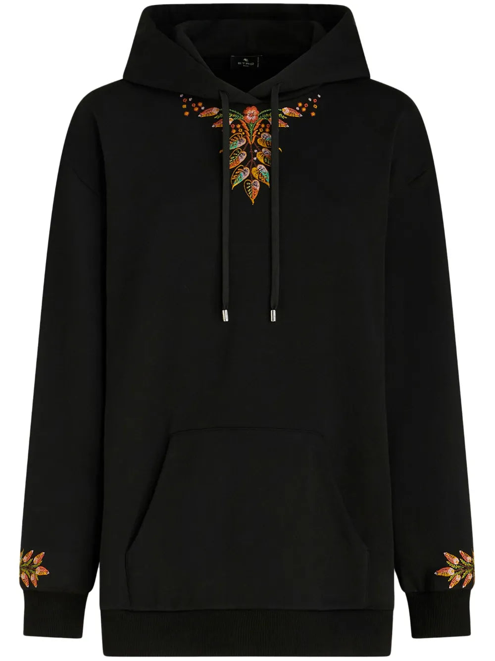 Embroidered Cotton Hoodie