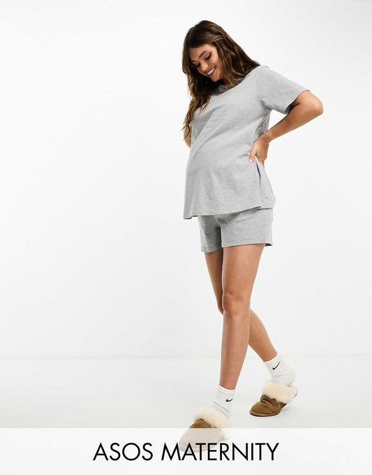 Maternity Mix & Match Cotton Pyjama Short