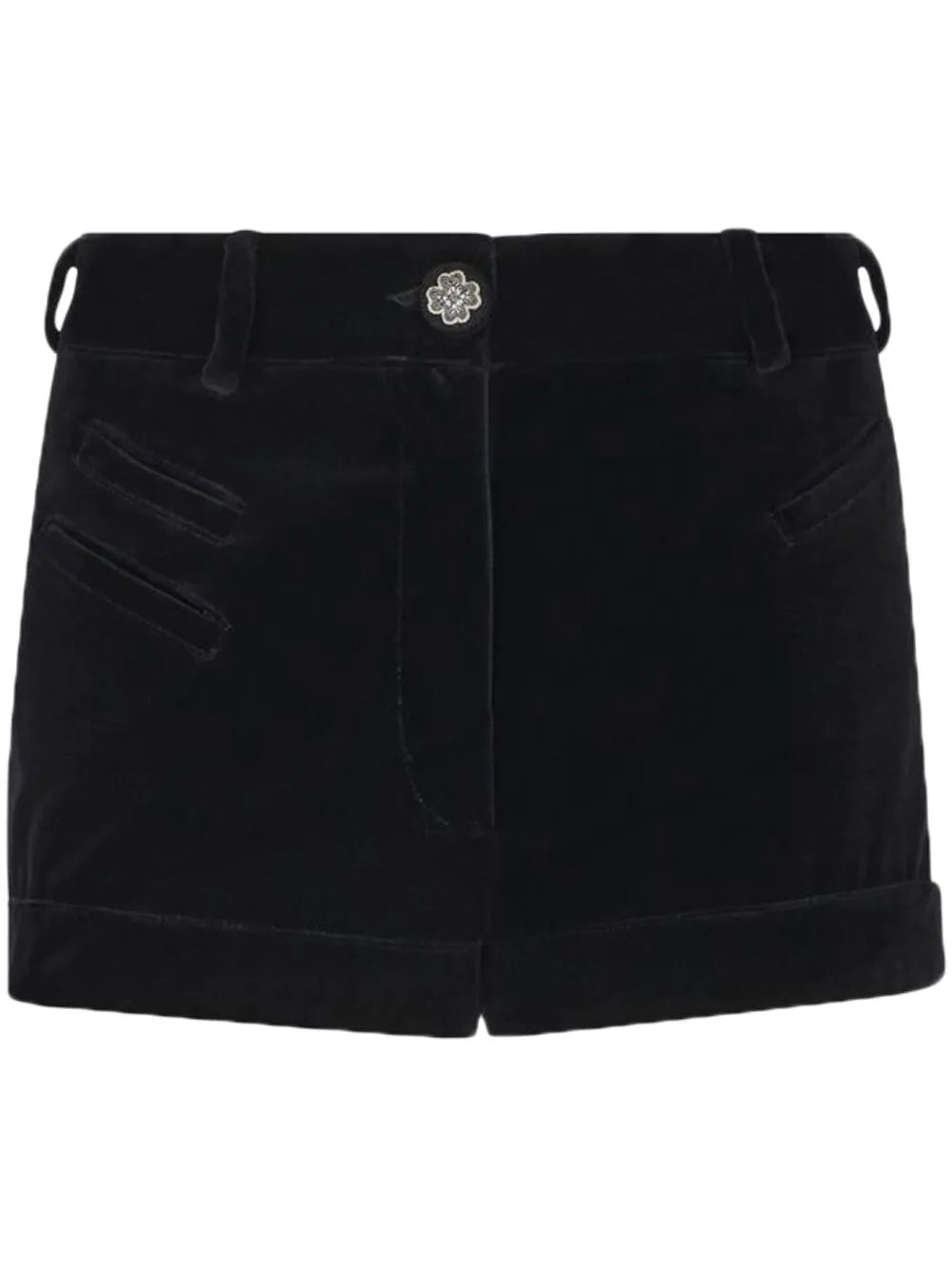 Velvet Cotton Shorts