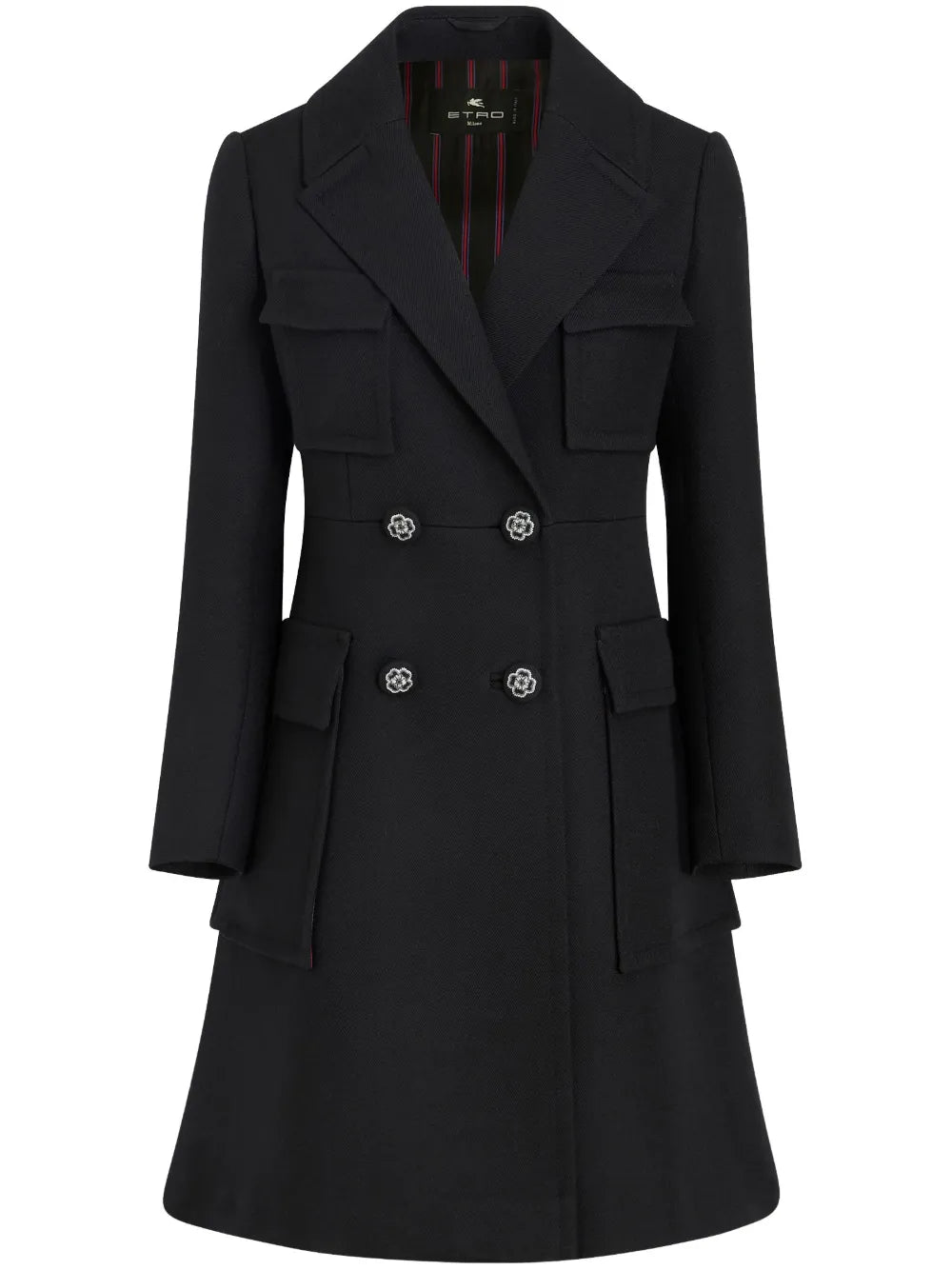 Double-Breast Wool Coat