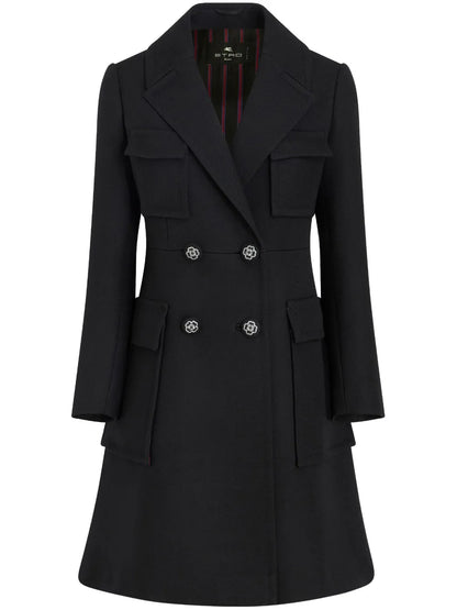 Double-Breast Wool Coat