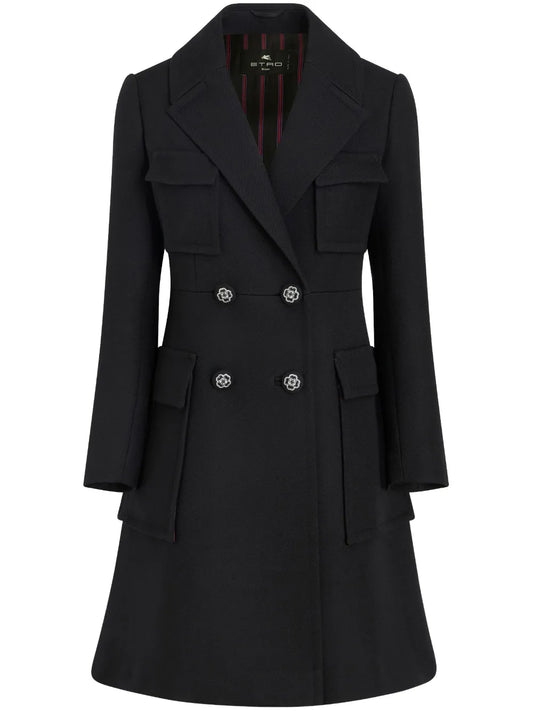 Double-Breast Wool Coat