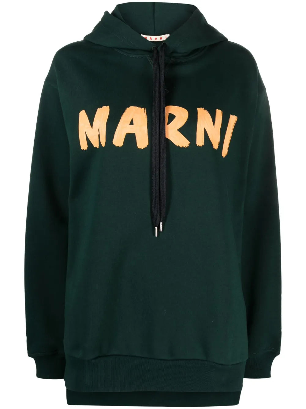 Logo-Print Cotton Hoodie