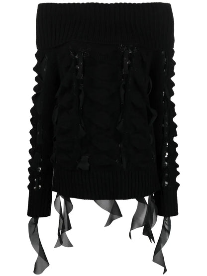 Off-Shoulder Jumper