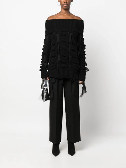 Off-Shoulder Jumper