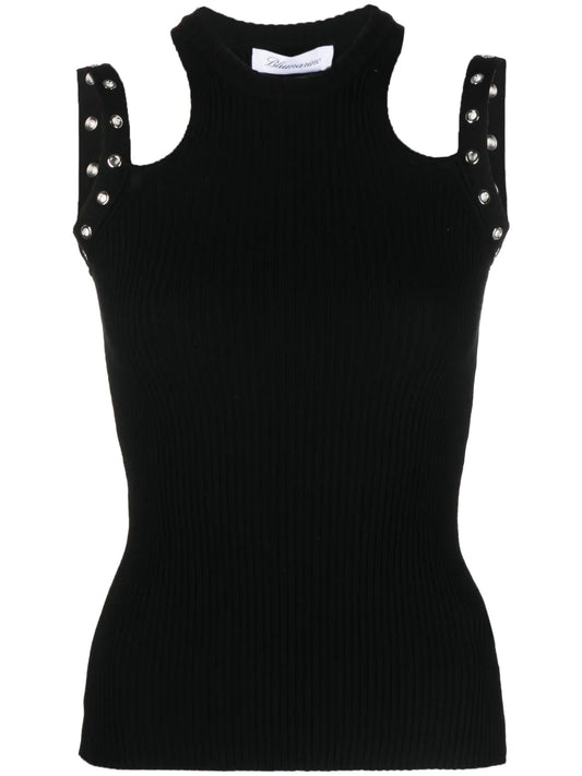 Sleeveless Knitted Top