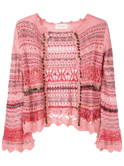 Gina Embellished Knitted Cardigan