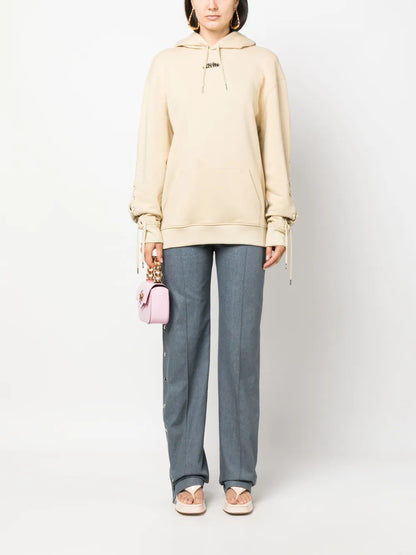 Lace-Up Hoodie