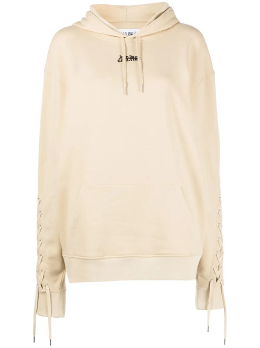 Lace-Up Hoodie