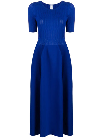 Pottery Ribbed-Knit Midi Dress