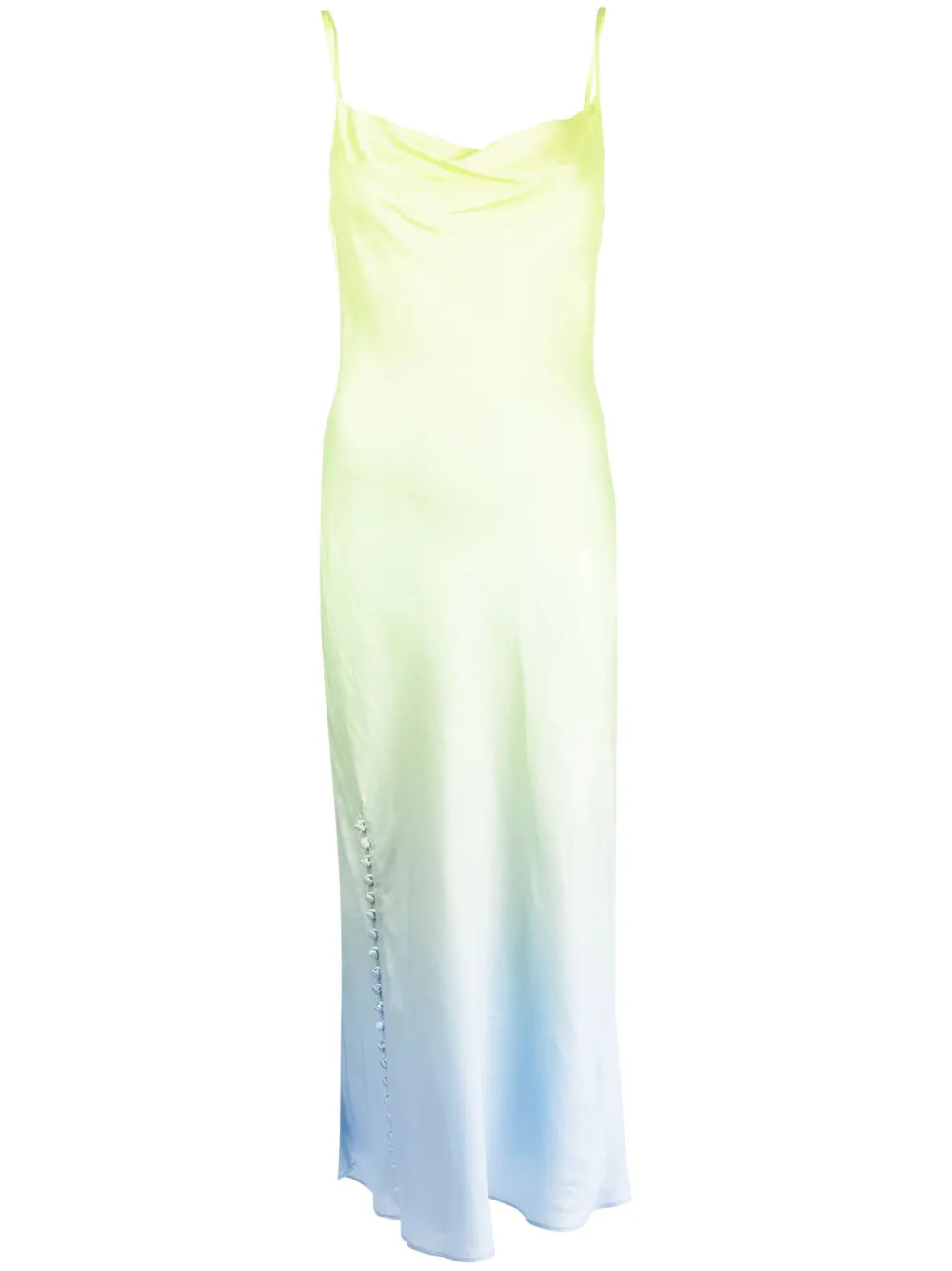 Lia Cowl-Neck Midi Dress