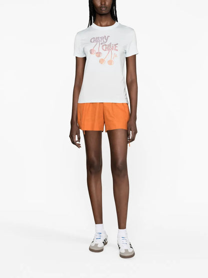 Embellished Cotton T-Shirt