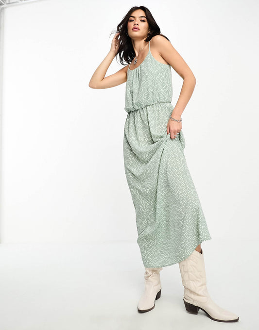 Ruched Out Maxi Dress