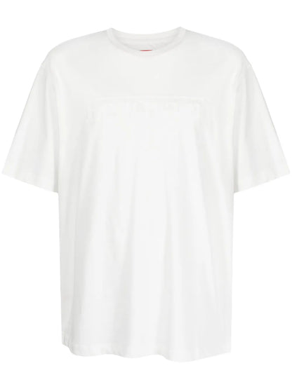 Silicone Logo-Print Cotton T-Shirt