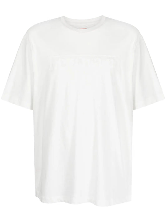 Silicone Logo-Print Cotton T-Shirt