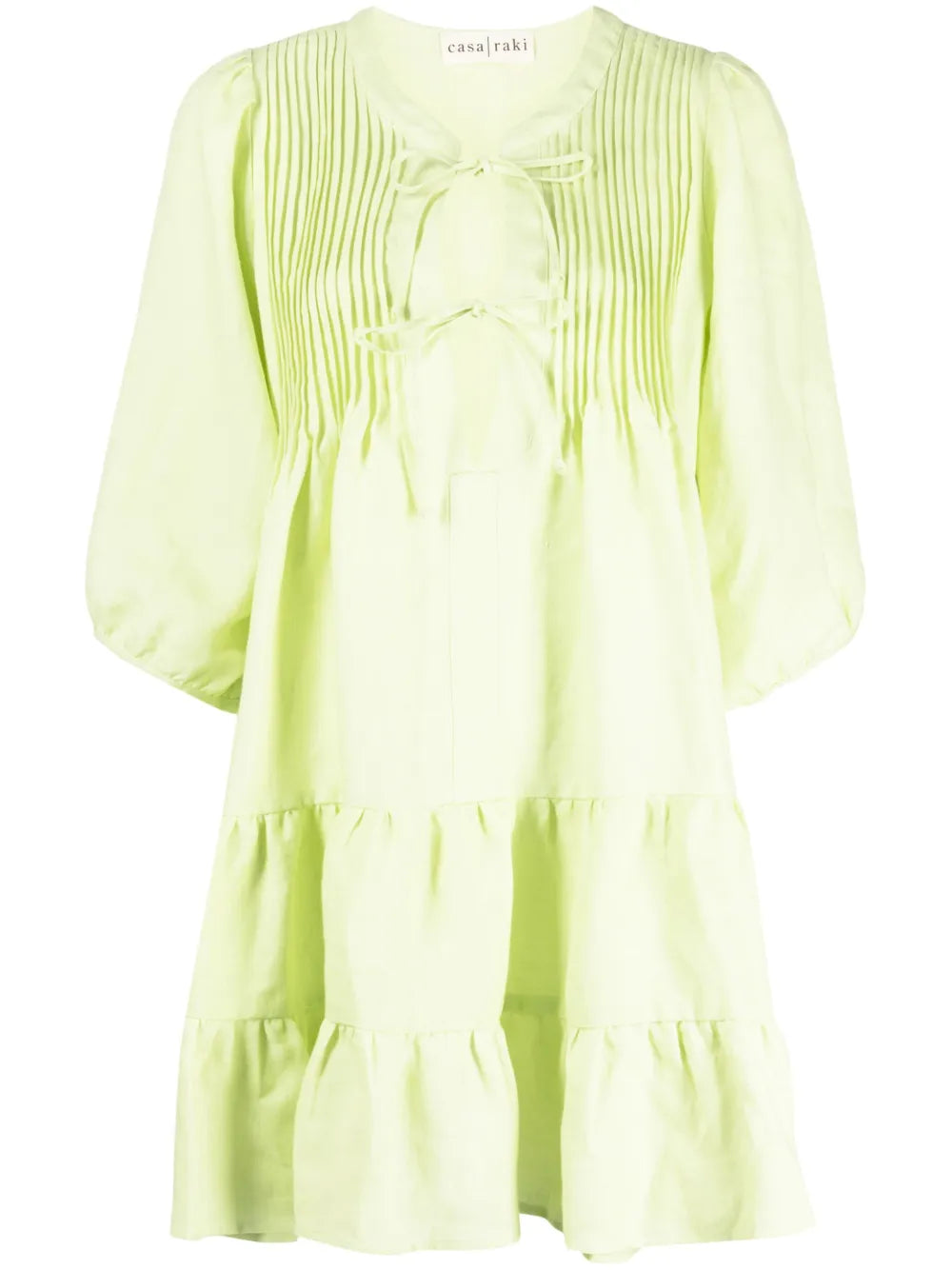 Katja Linen Tiered Dress
