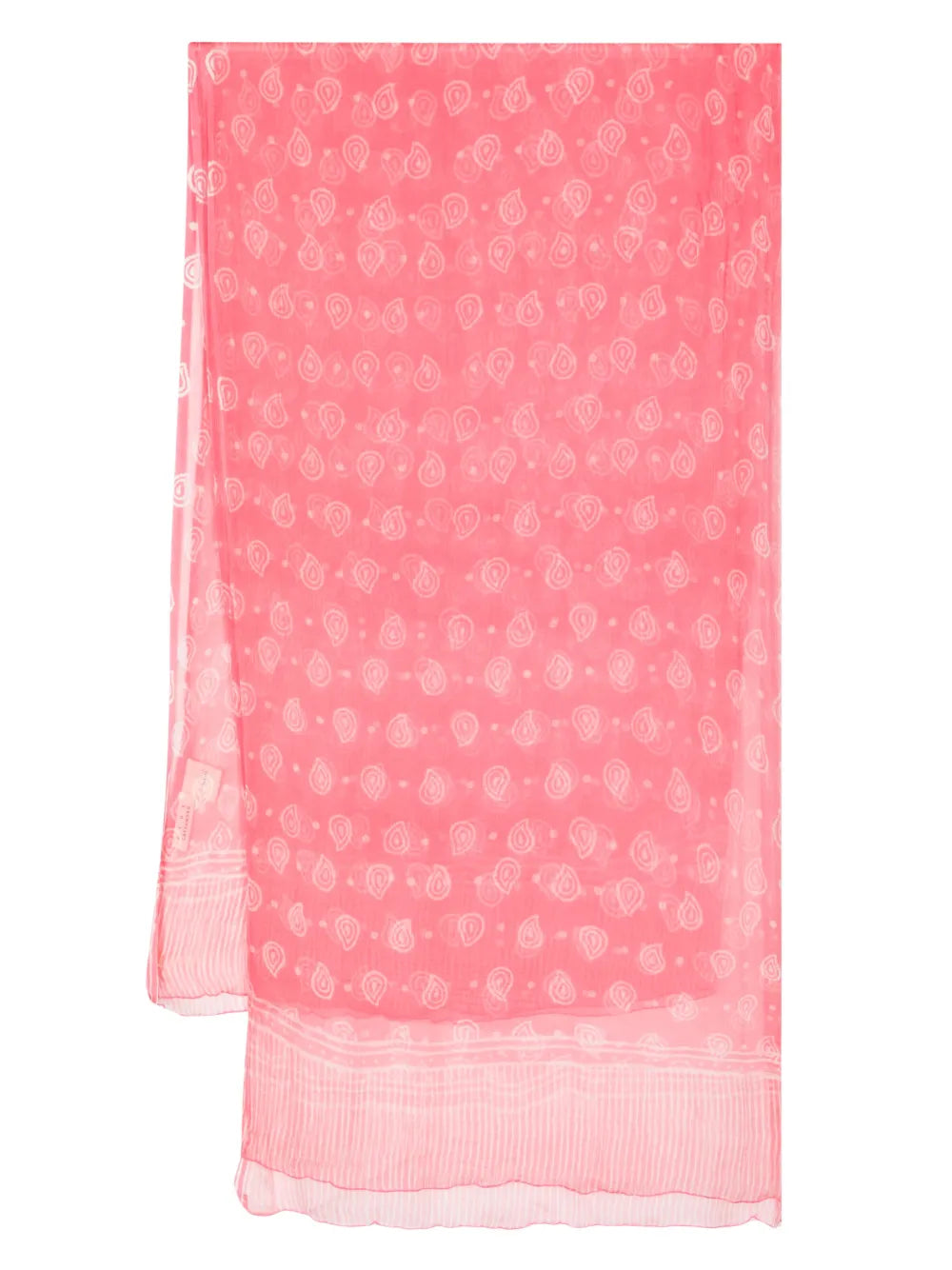 Paisley-Print Silk Sarong