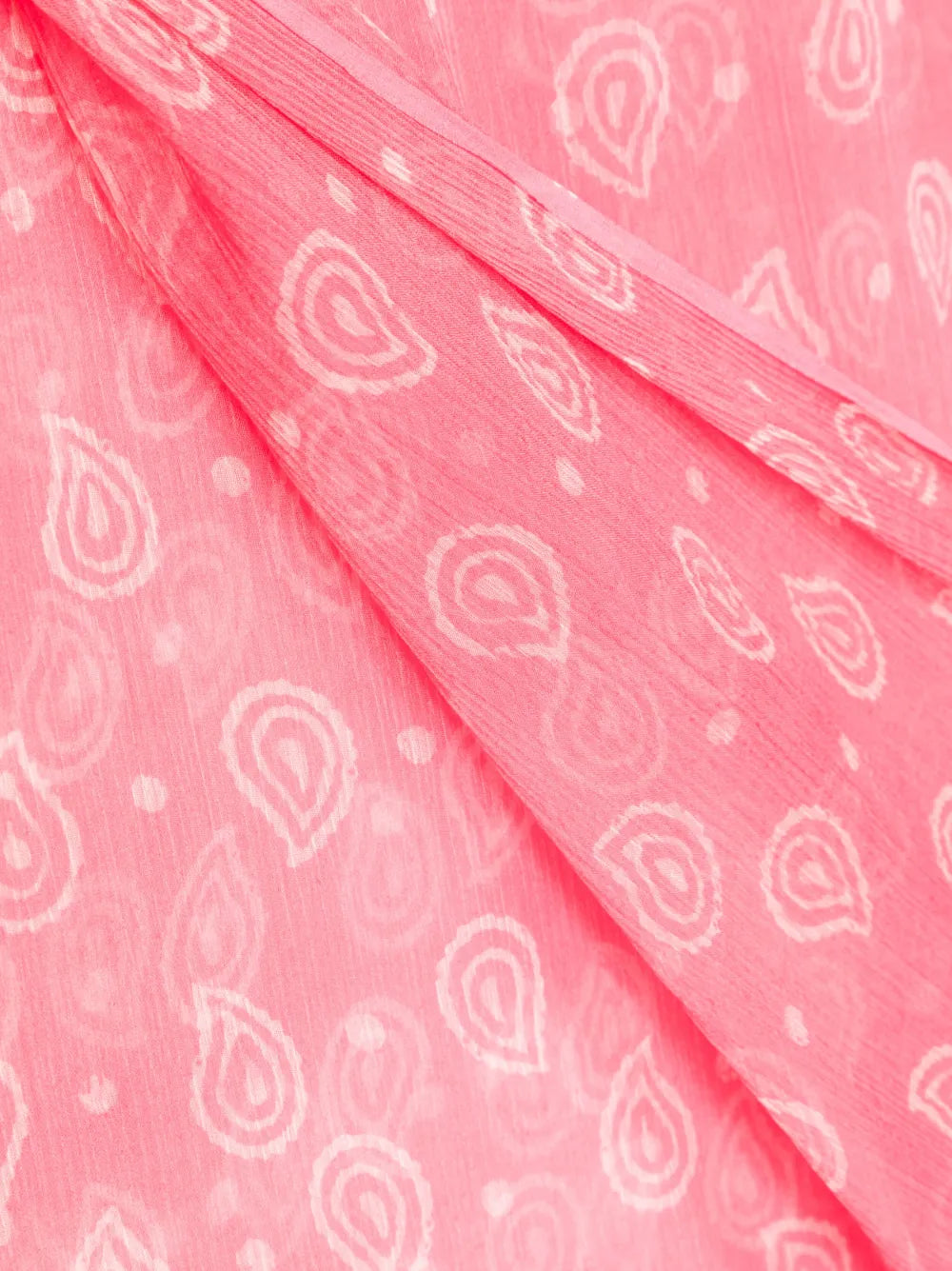 Paisley-Print Silk Sarong