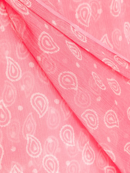 Paisley-Print Silk Sarong