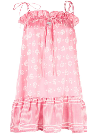 Daisy Graphic-Print Minidress
