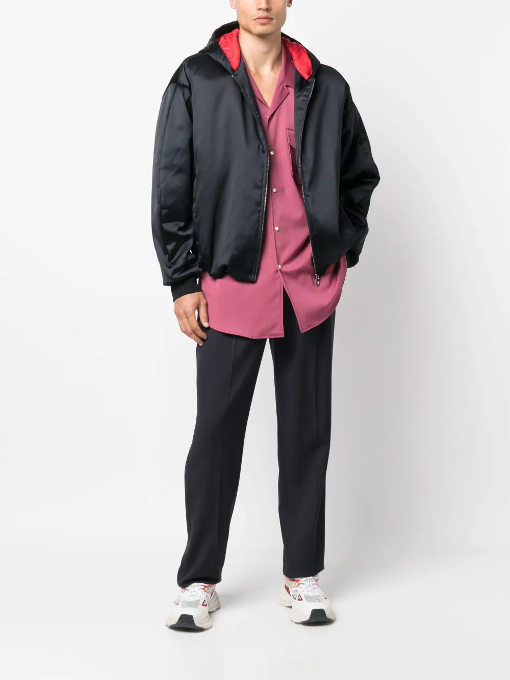 Hooded Bomber Jacket